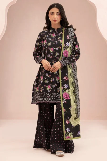 Zellbury 3-PC Digital Printed Vol 7 Unstitched Lawn Suit