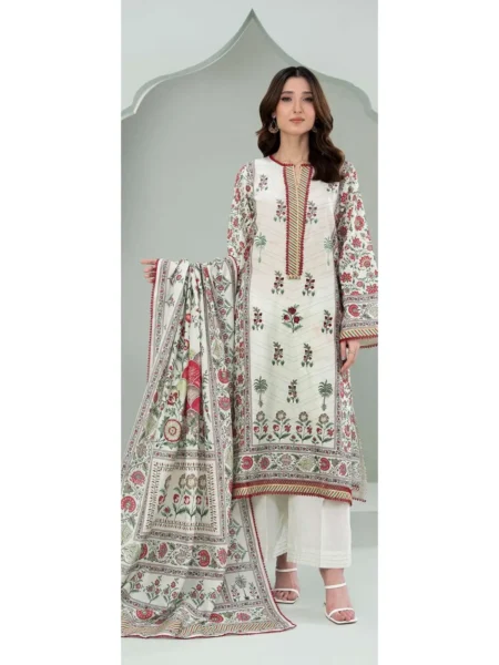 Zellbury 3-PC Digital Printed Vol 8 Unstitched Lawn Suit