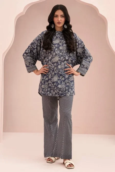 Zellbury 2-PC Digital Printed Vol 9 Unstitched Lawn Suit