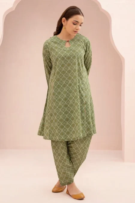 Zellbury 2-PC Digital Printed Vol 9 Unstitched Lawn Suit