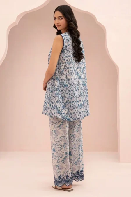 Zellbury 2-PC Digital Printed Vol 9 Unstitched Lawn Suit