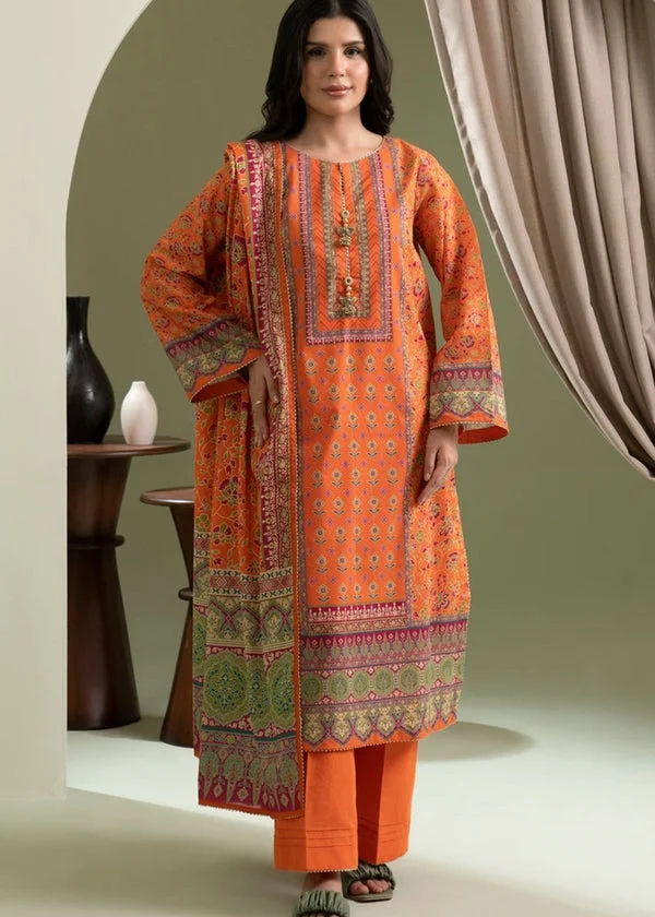 Zellbury 3-PC Digital Printed Vol 9 Unstitched Lawn Suit