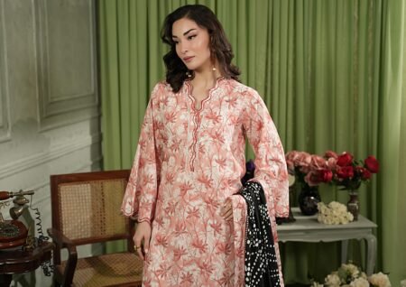 Salina Separates Linen 3-Piece Unstitched Suit