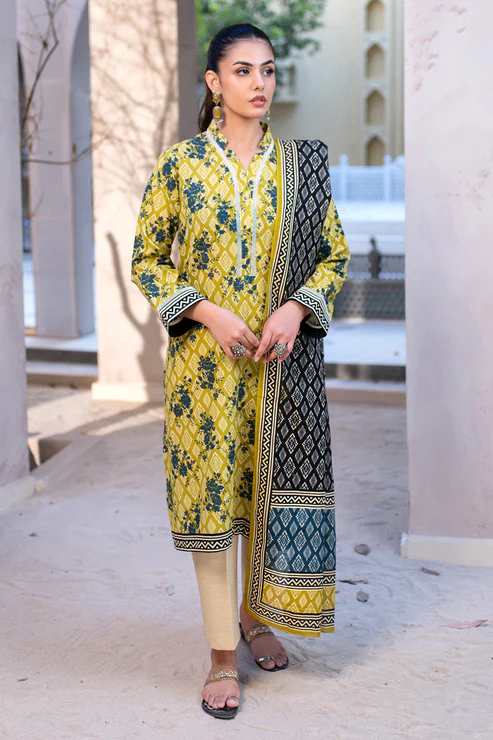 Zellbury 2-PC Unstitched Suit Winter Khaddar Collection Vol-1 2025