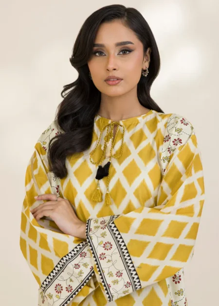 Zellbury 2-PC Digital Printed Vol 10 Unstitched Cotton Suit