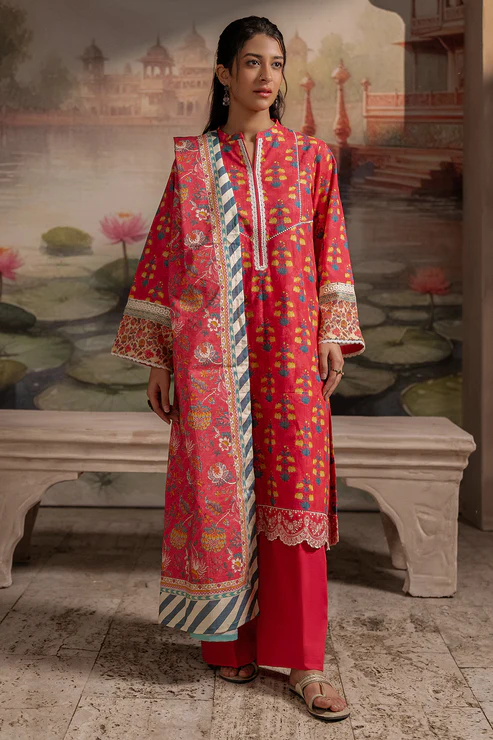 Zellbury 2-PC Unstitched Suit Winter Khaddar Collection Vol-1 2025